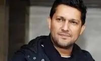 بحث حامد بهداد با یک هوادار در مراسم خاکسپاری زری خوشکام