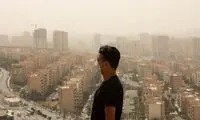 هشدار نارنجی خیزش گرد و خاک در تهران