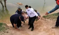 عکسی از جسد یک مرد بعد از ۲۳ روز در دریاچه زریبار
