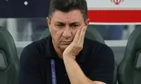 چهره ناراحت قلعه‌نویی سوژه عکاسان شد