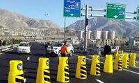 جاده چالوس به دلیل تردد احشام بسته است