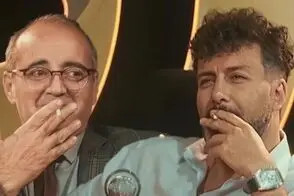 مجید واشقانی وسط برنامه سیگار بهمن کشید!