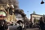 علت ستون دودی که در میدان تجریش دیده شد