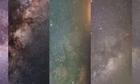 زیبایی‌هایی که ما در آسمان شب نمی‌بینیم!