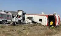 تصادف مرگبار اتوبوس زائران ایرانی در بغداد