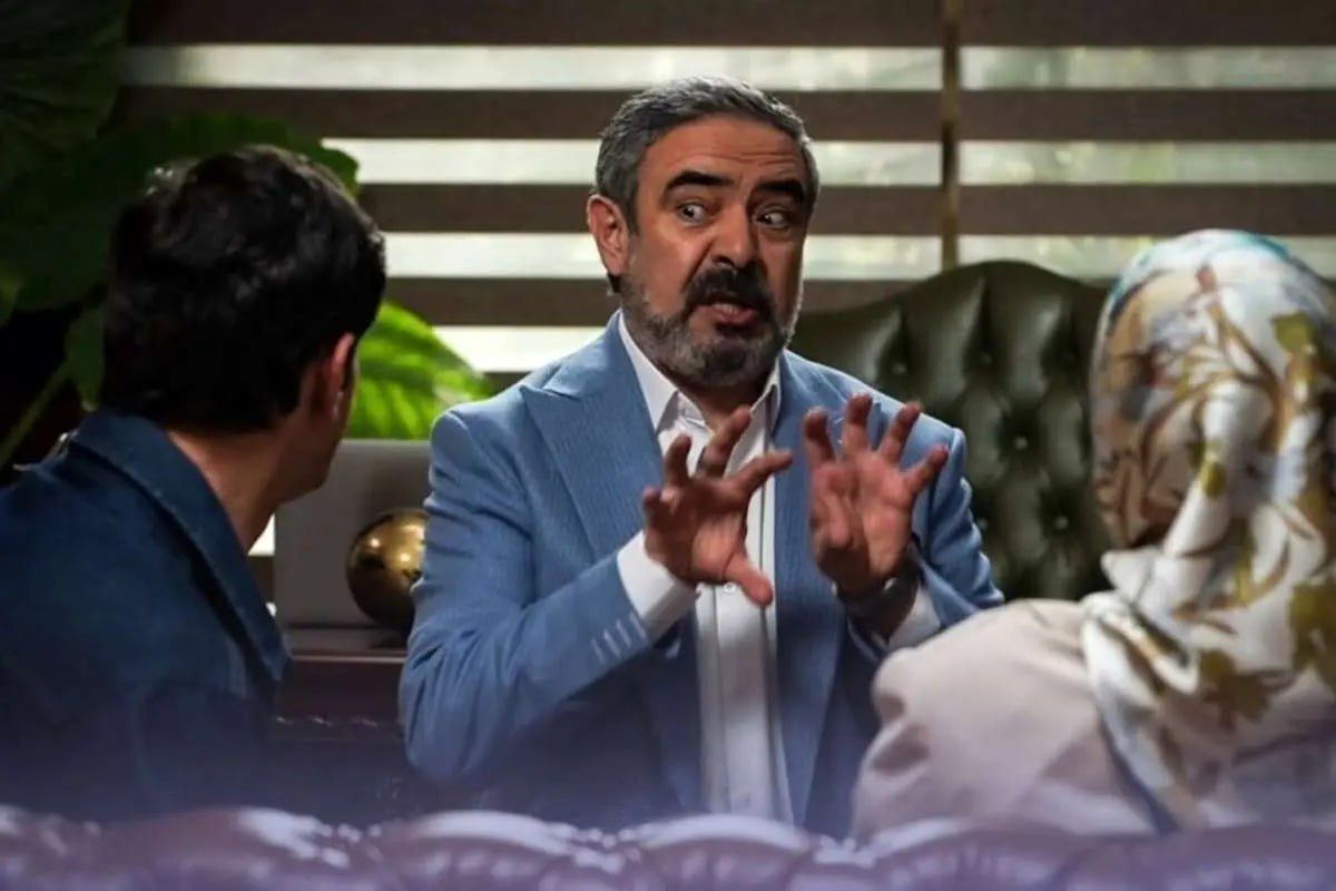 سکانس بامزه‌ای که از سریال جدید مهران مدیری وایرال شد