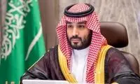 بن‌سلمان با جلیقه ضدگلوله در مدینه منوره