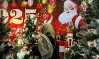 تصاویری دیدنی از حال و هوای کریسمس در تهران