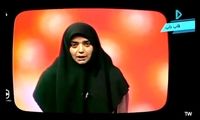 عکس جدید مجری برنامه کودکِ محبوب در یک بک‌گراند زیبا