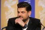 قابی از سام درخشانی و بازیگر زن روسی در یک مراسم 