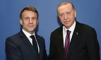 تماس تلفنی اردوغان و ماکرون درباره تنگه هرمز