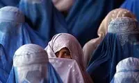  برقع برای زنان افغانستان اجباری شد