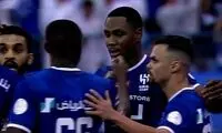 گل اول الهلال به النصر از روی نقطه پنالتی