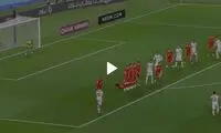 دروازه‌بان حریف نگذاشت رامین رضاییان سوپرگل بزند