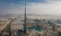 ویدئویی شگفت‌انگیز از برخورد صاعقه به برج خلیفه دبی