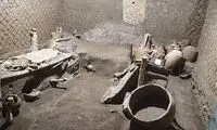 عکسی کشف شگفت‌انگیز در اتاق خواب ۲ هزار ساله بردگان