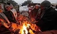 مرگ ۱۰۰ نفر بر اثر سرما و یخ‌بندان اخیر 