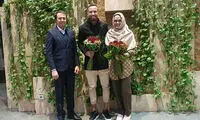 عاشقانه‌های مهاجم جدید پرسپولیس و همسرش