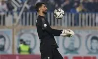 کری‌‌خوانیِ عجیب بیرانوند برای بازیکنان پرسپولیس