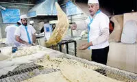 ویدئو از نحوه‌ی گرانفروشی و کم‌فروشی نانوایان