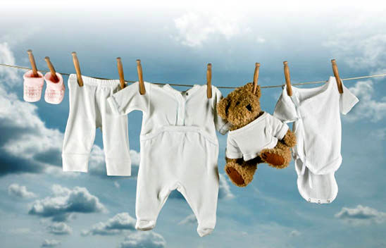 11 نکته مهم درباره شستن لباس نوزاد
