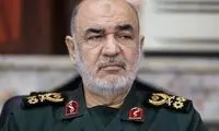 تصویر سنگ مزار سپهبد شهید حسین سلامی