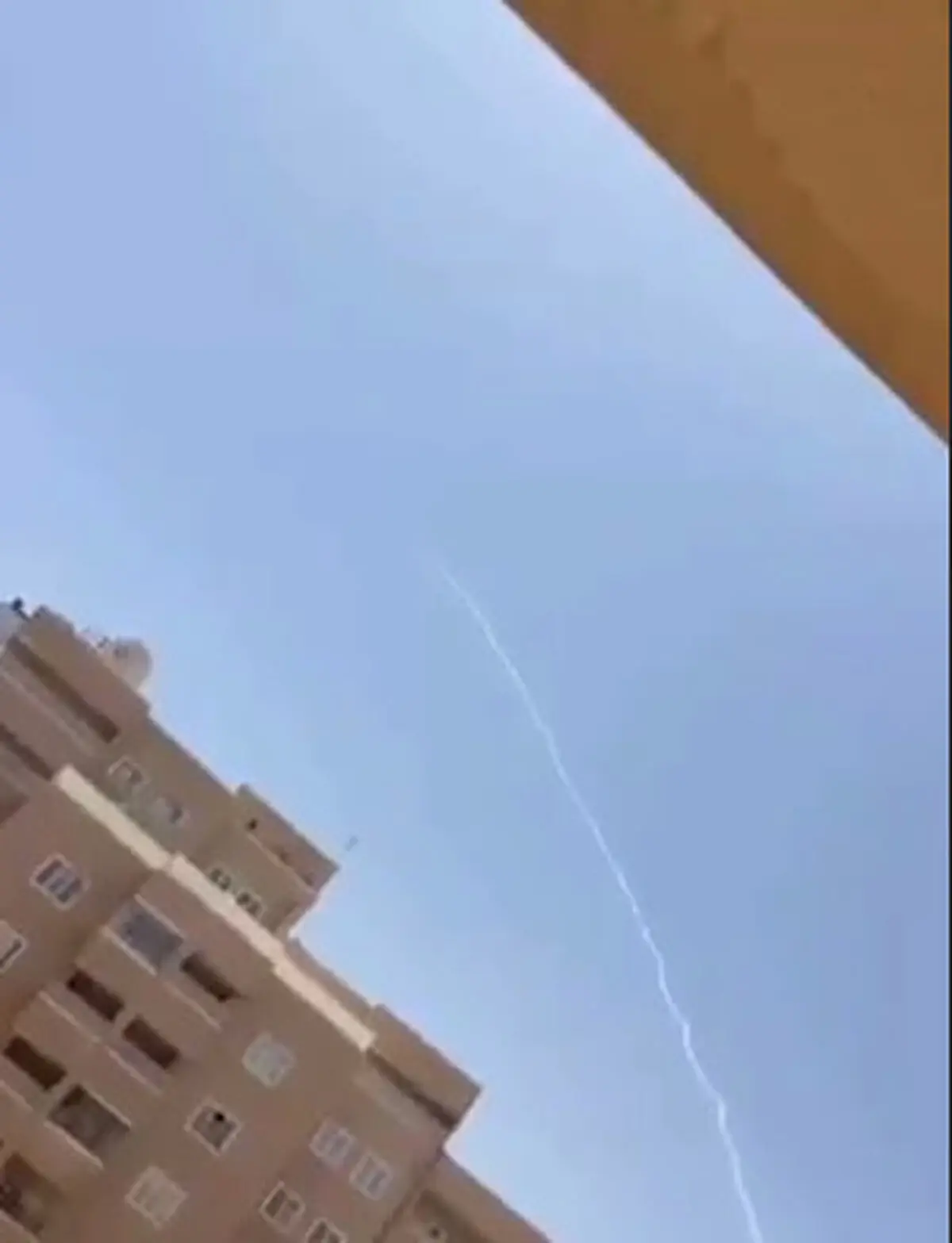 شلیک موشک از مرکز ایران به مقصدی نامعلوم