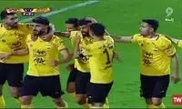ویدئویی از گل اول تراکتور به سپاهان