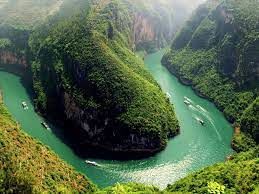 تصویری آخرالزمانی از بزرگترین رودخانه آسیا