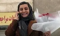 «الناز محمدی» با قید وثیقه از زندان آزاد شد
