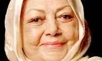 چهره «حمیده خیرآبادی» وقتی 48 ساله بود