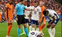 تصمیم بحث‌برانگیز داور در بازی انگلیس و هلند