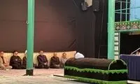خاتمی پس از سال‌ها در کنار رئیس دفتر رهبر انقلاب