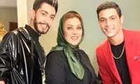 جشن تولد تلخ نسرین مقانلو برای پسرش در بهشت زهرا 