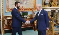دیدار جولانی در کاخ باکینگهام با پادشاه چارلز سوم 