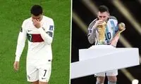 مسی قبل از جام جهانی هم از رونالدو جلو بود