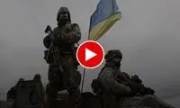 شادی رونالدویی سربازان اوکراینی پس از پرتاب موشک