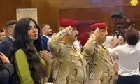 جنجال حضور دو افسر عراقی در جشنواره زیبایی!