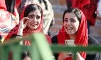 اشک‌های دختر پرسپولیسی در آزادی!