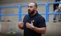 قهرمان دنیا در تمرین سپاهان حاضر شد