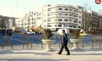 نمایی دیدنی از چهارراه ولیعصر در سال 1335