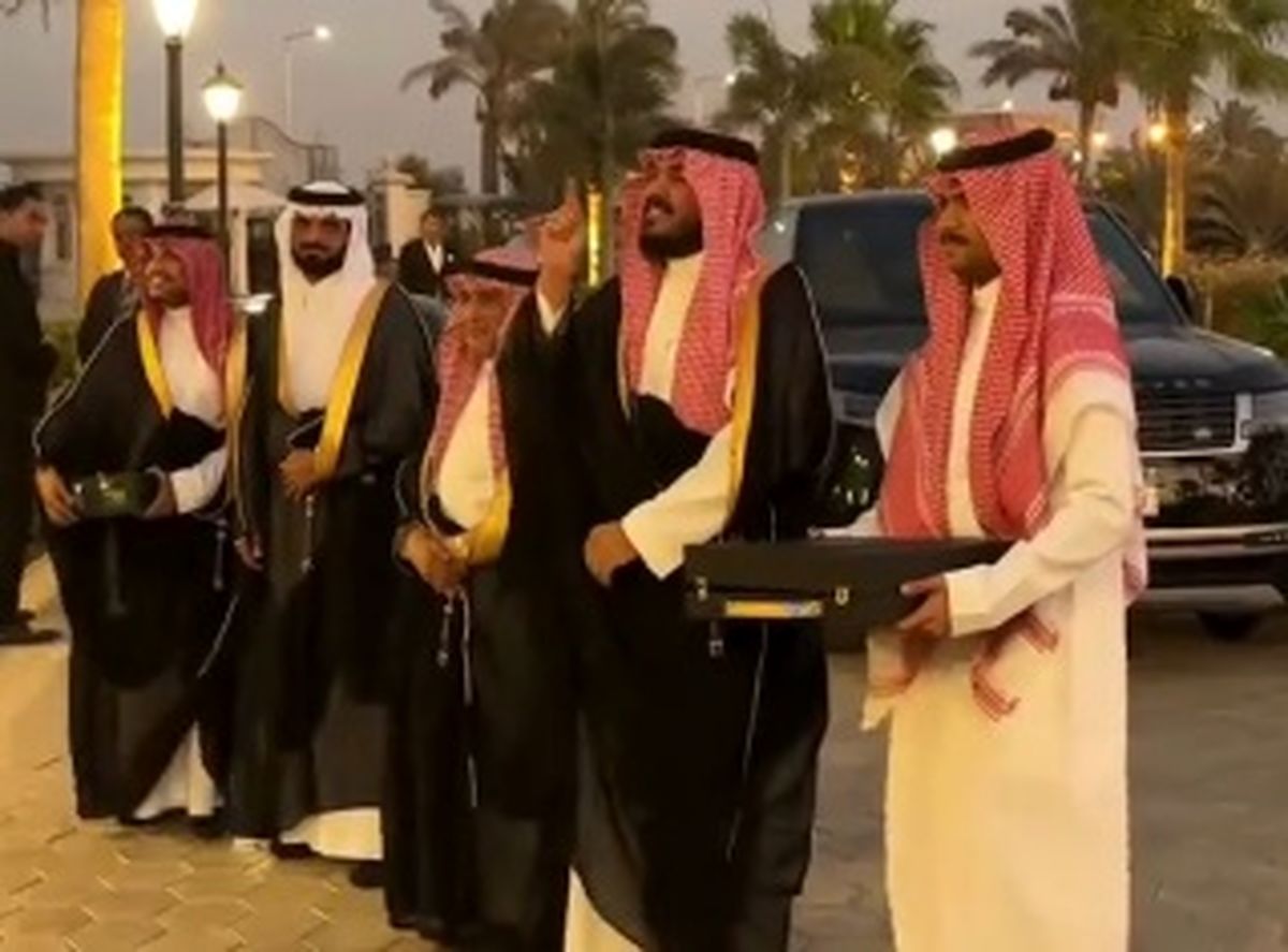 هدیه ویژه تاجر عربستانی به مناسبت عروسی دوستش