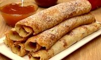 طرز تهیه پنکیک سیب به روش آشپز آمریکایی