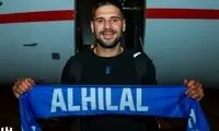 سوپراستار جدید الهلال وارد ریاض شد 