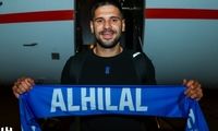 سوپراستار جدید الهلال وارد ریاض شد 