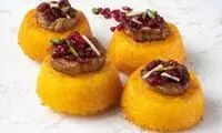 طرز تهیه برنج قالبی به روش رستورانی
