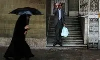 زمان دقیق بارش باران در تهران مشخص شد