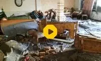 سیلاب یک خانه را در مرکز تهران تخریب کرد