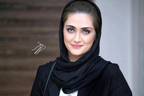 استایل جذاب الناز ملک در پشت صحنه یک تئاتر