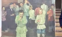 نقاشی عجیب یک بیمار روانی در تبریز خبرساز شد
